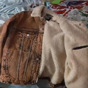 BRG Sherpa denim jacket